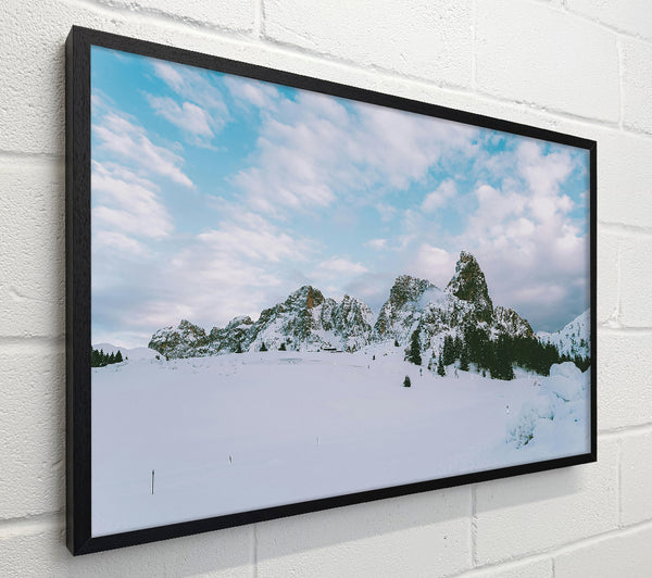 Blue Sky Mountainscape
