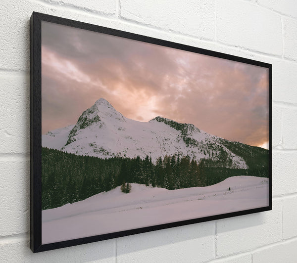 Pink Sky Mountaintop