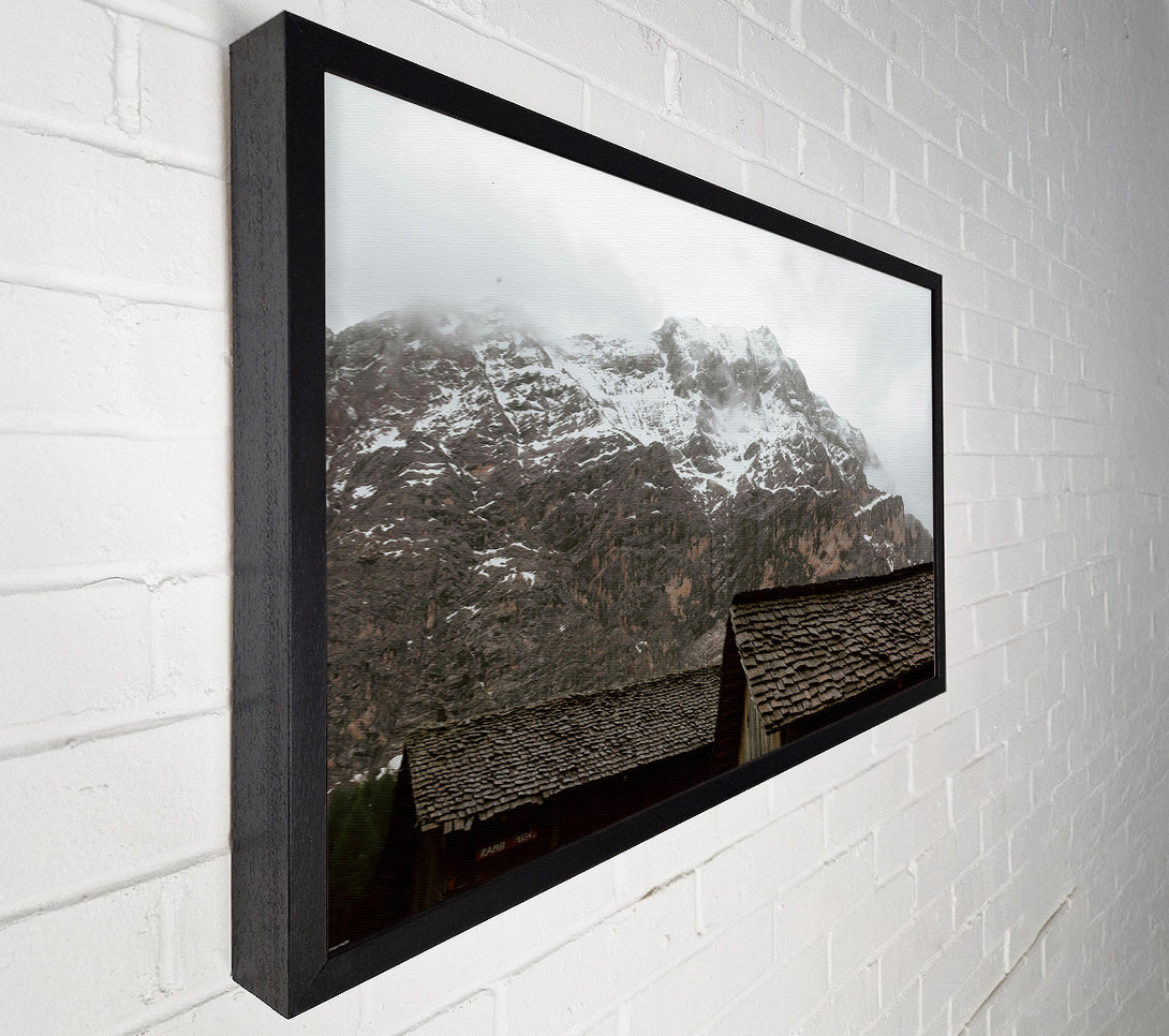  A Canvas Print of Brown Mountain Sky Canvas Print