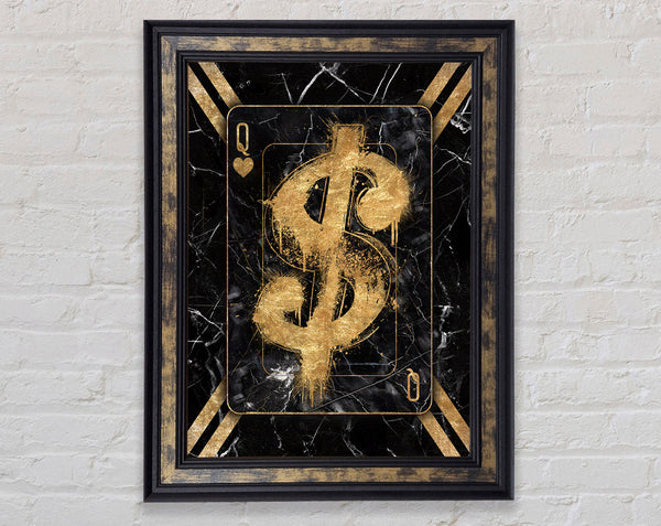 Queen Dollar Framed Print