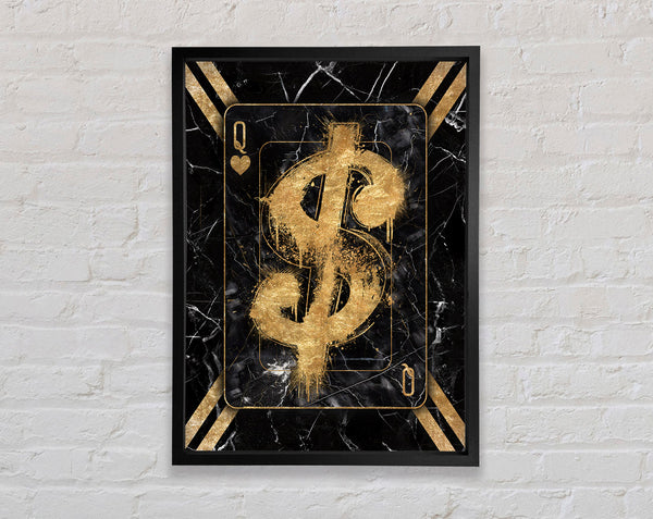 Queen Dollar Framed Print