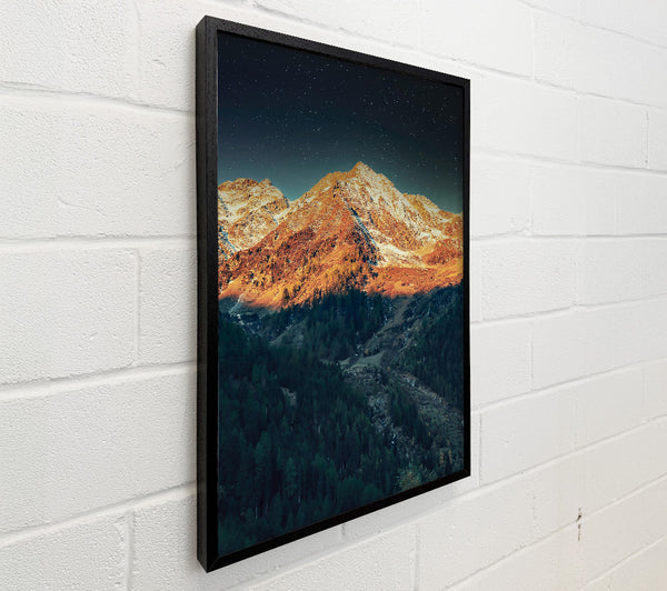 Golden Mountain Nighttime