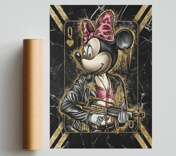 Queen Mouse Gangster Giclee Print