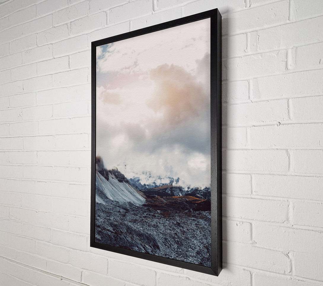  A Canvas Print of Blue Mountain Veil Canvas Art