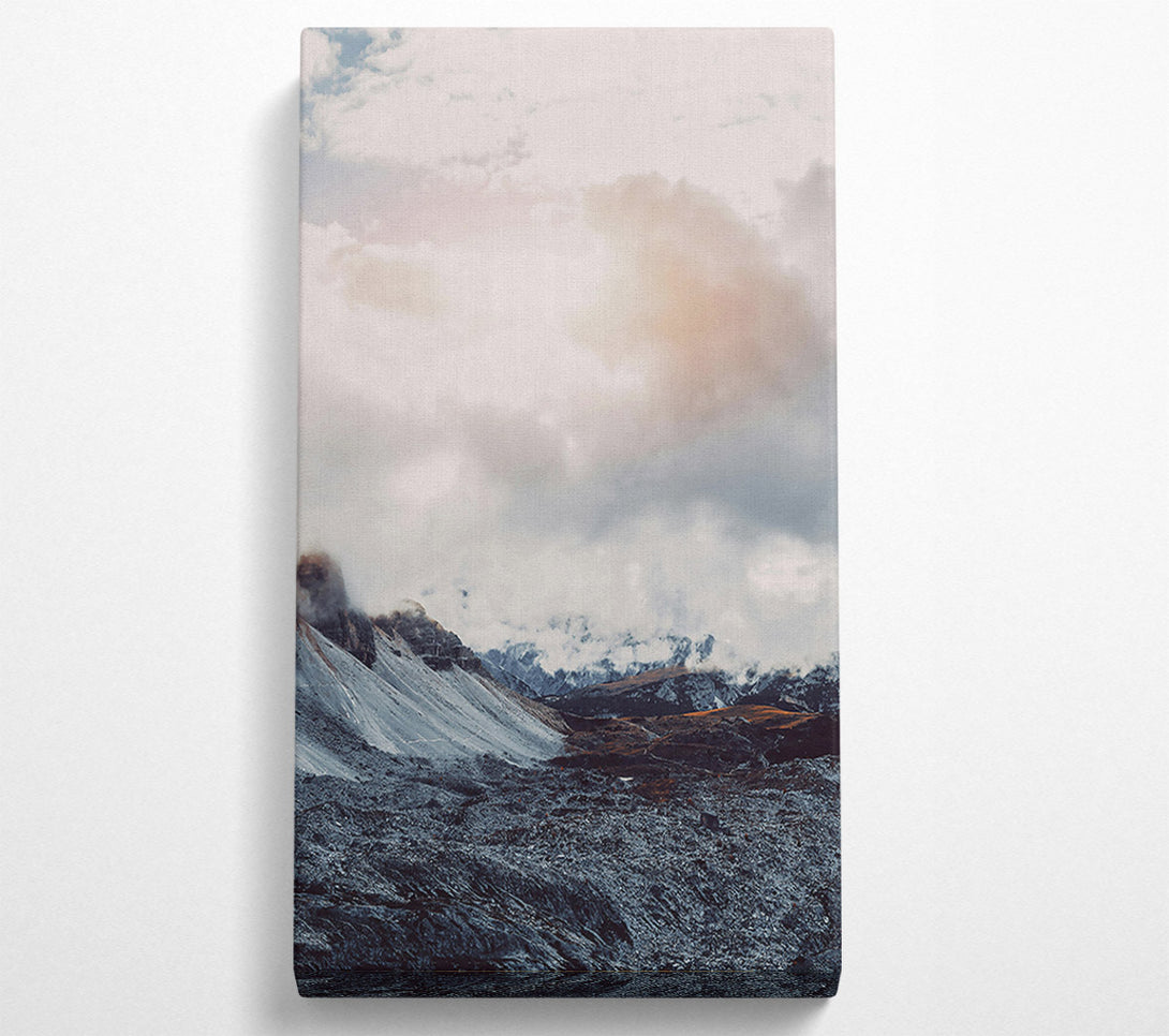  A Canvas Print of Blue Mountain Veil Canvas Art