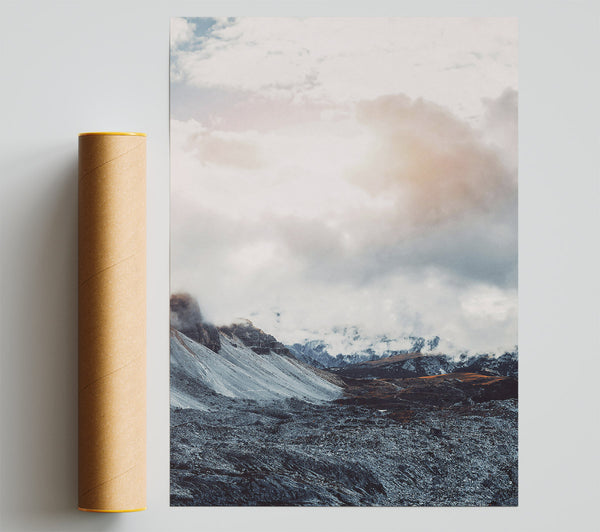 Blue Mountain Veil Giclee Print