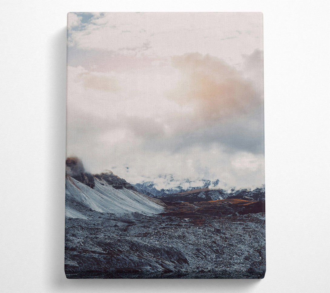  A Canvas Print of Blue Mountain Veil Canvas Art