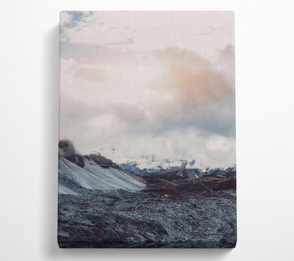  A Canvas Print of Blue Mountain Veil Canvas Art