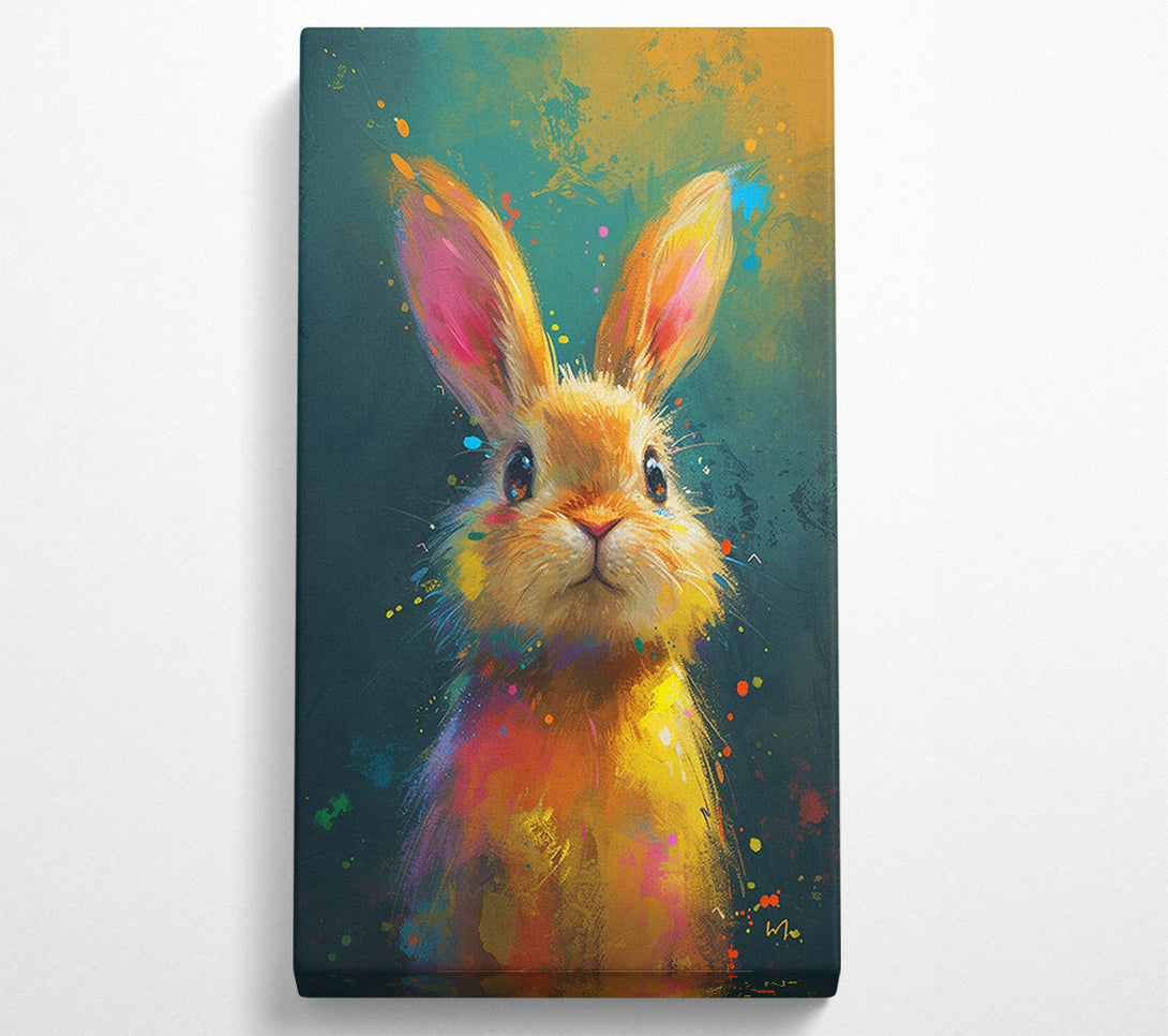  A Canvas Print of Rabbit Explosion Canvas Print