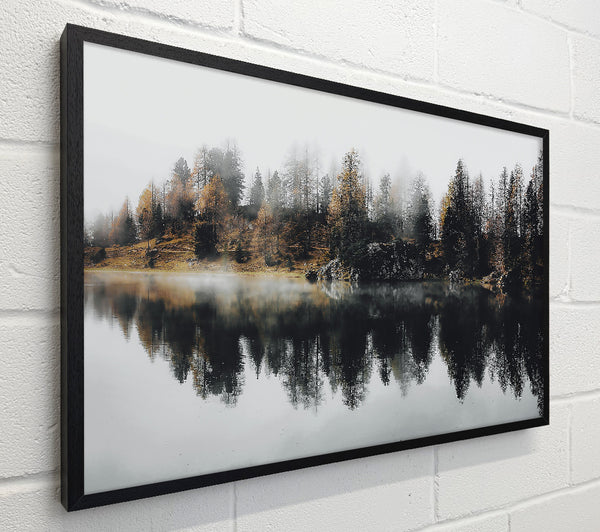 Gray Lake Reflection