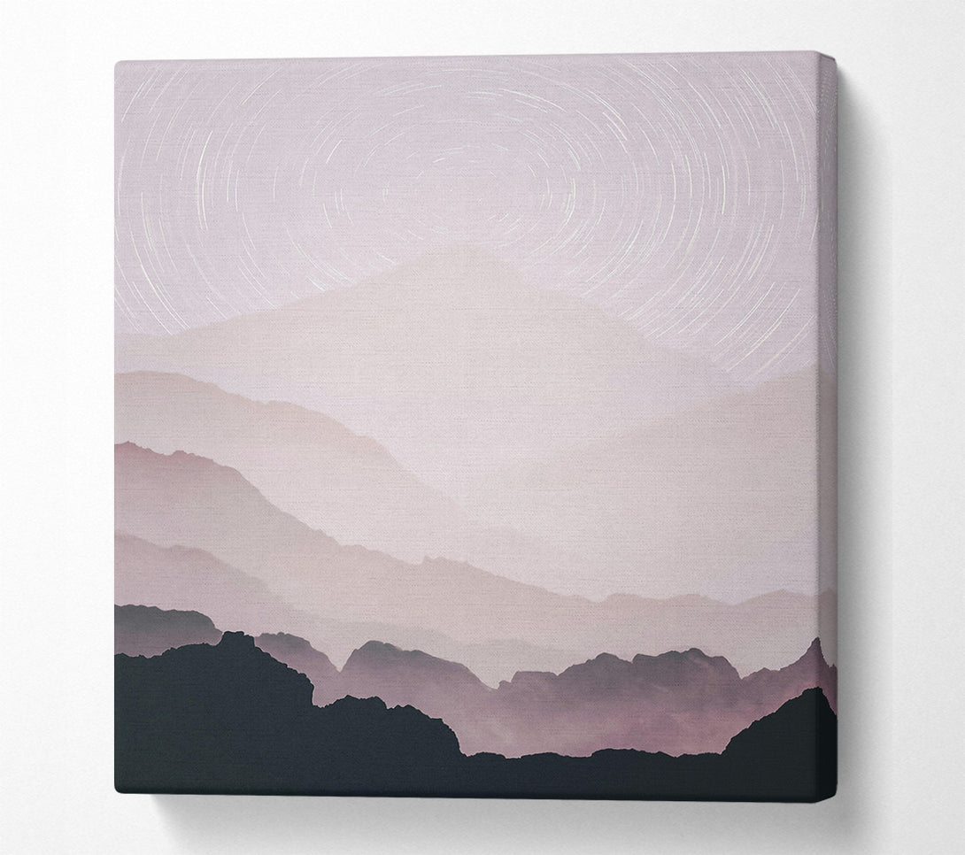  A Canvas Print of Pale Mountain Dreams Canvas Art