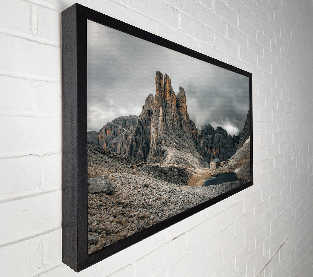  A Canvas Print of Gray Mountain Refuge Canvas Wall Art