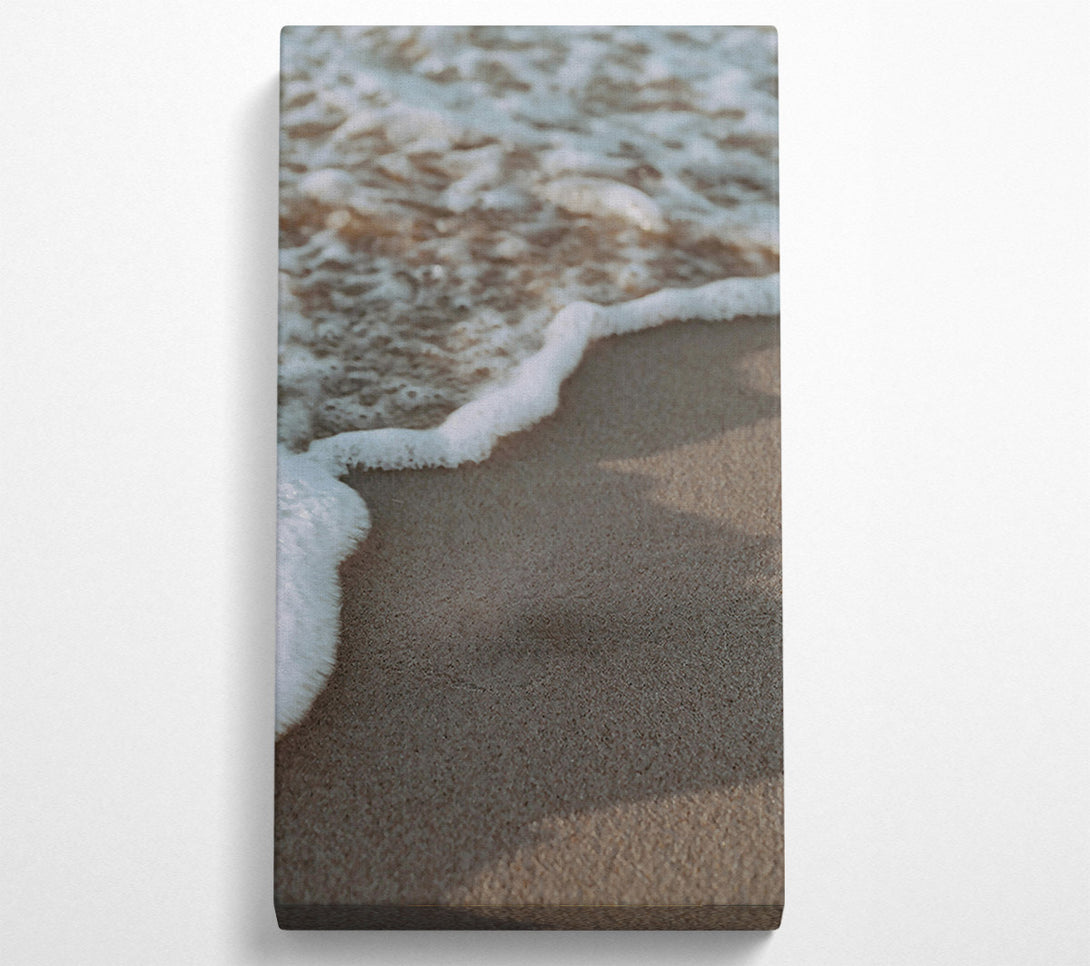  A Canvas Print of Golden Sand Tide Canvas Print