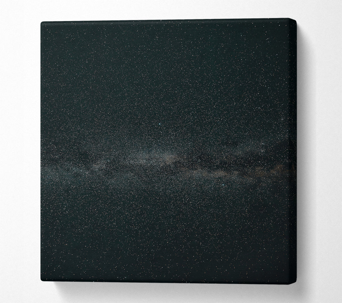  A Canvas Print of Black Night Sky Canvas Print