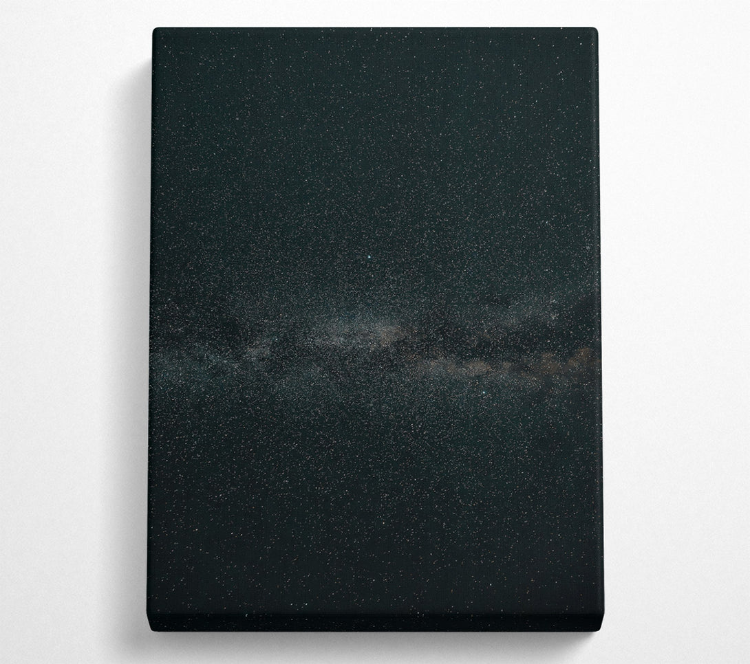  A Canvas Print of Black Night Sky Canvas Print