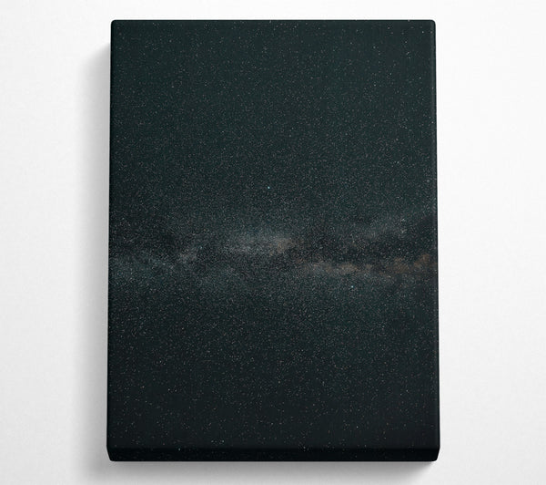  A Canvas Print of Black Night Sky Canvas Print