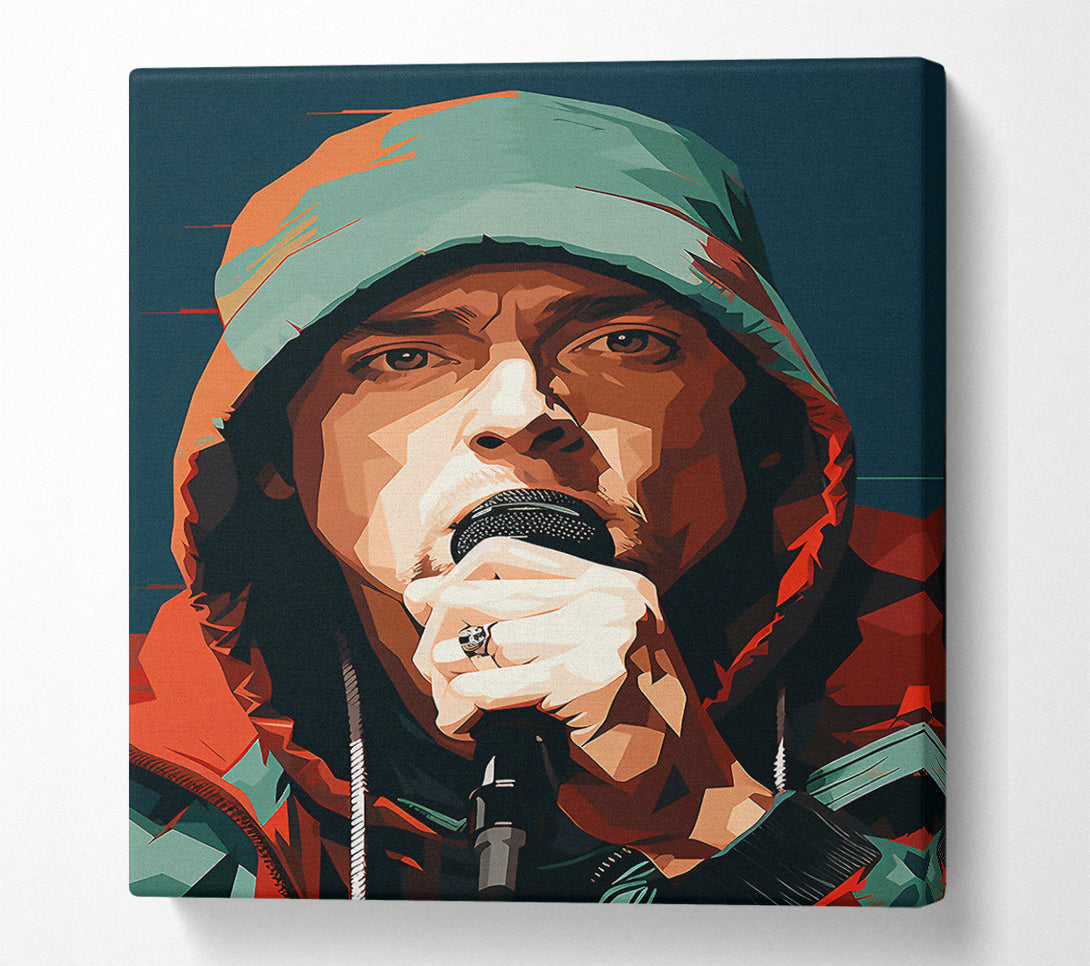  A Canvas Print of Rapper Art Canvas Wall Art