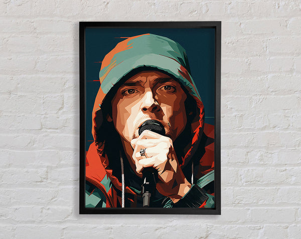Rapper Art Framed Print