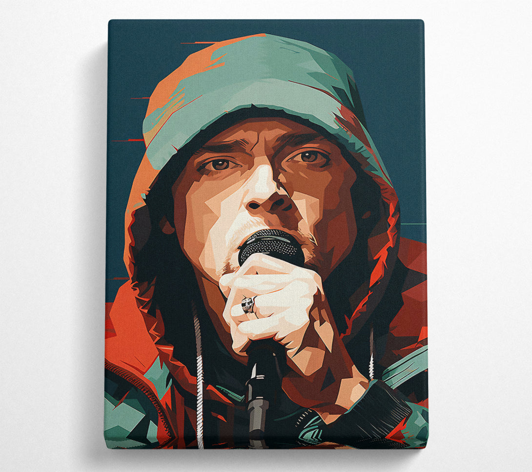  A Canvas Print of Rapper Art Canvas Wall Art