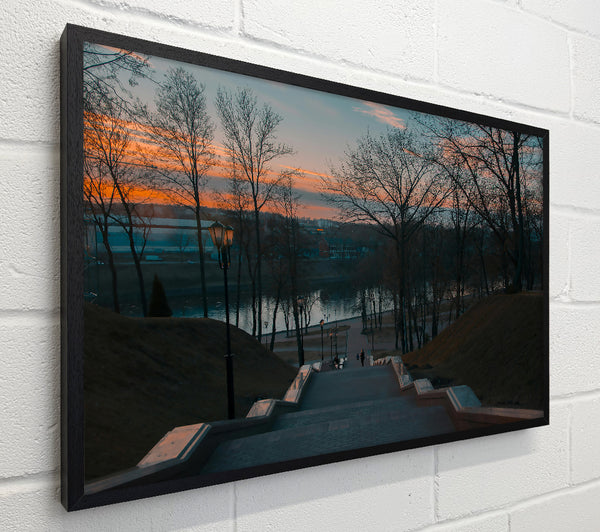 Orange Dusk Steps