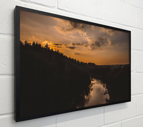 Golden Hour River