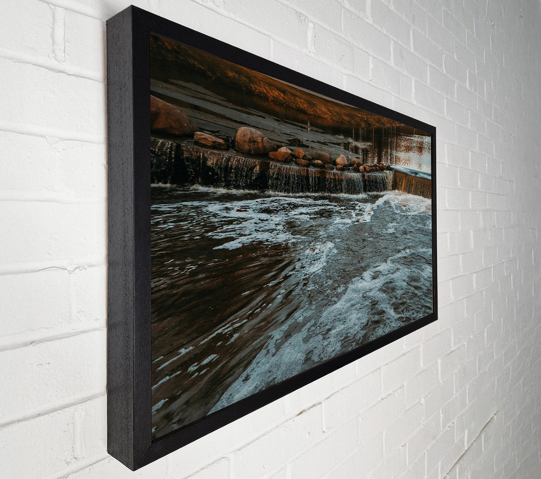  A Canvas Print of Silver River Cascade Canvas Print