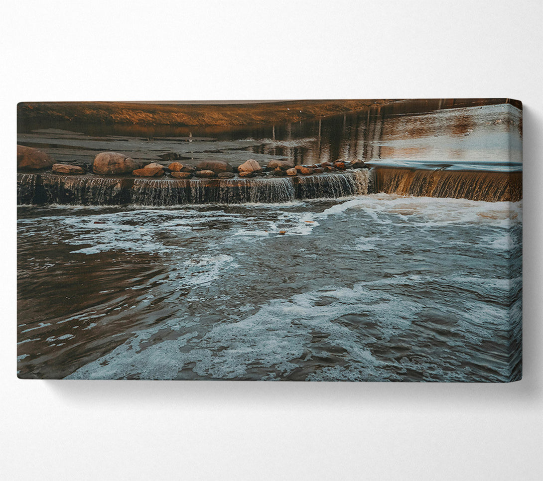  A Canvas Print of Silver River Cascade Canvas Print