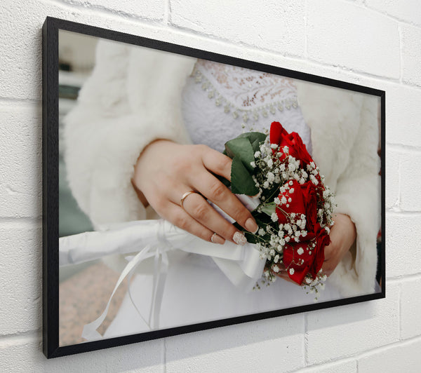 Red Roses And White Lace