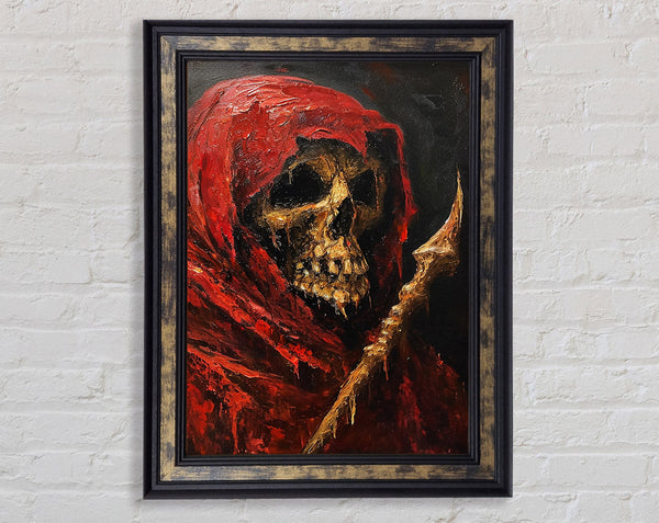 Red Death Framed Print