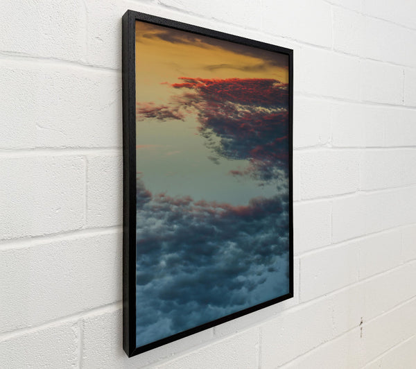 Crimson Sky Canvas