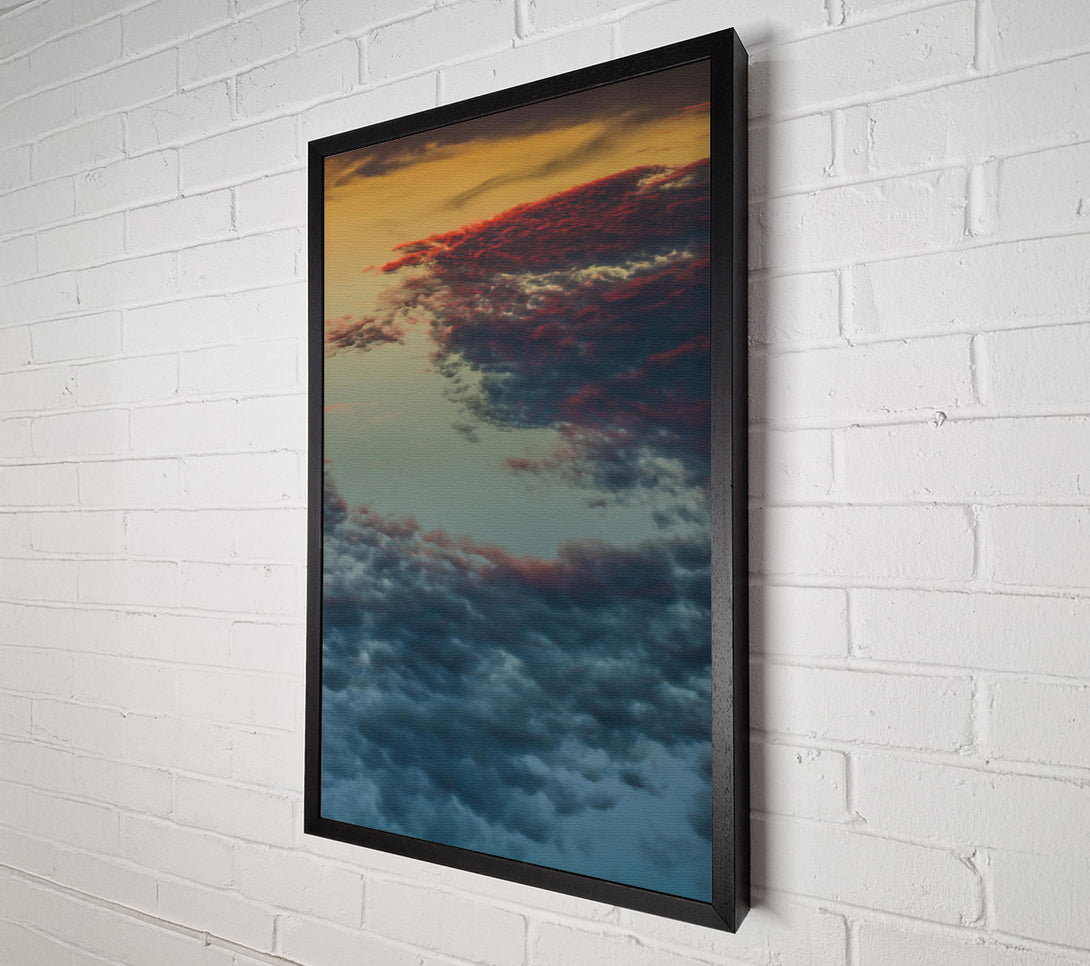  A Canvas Print of Crimson Sky Canvas Canvas Art