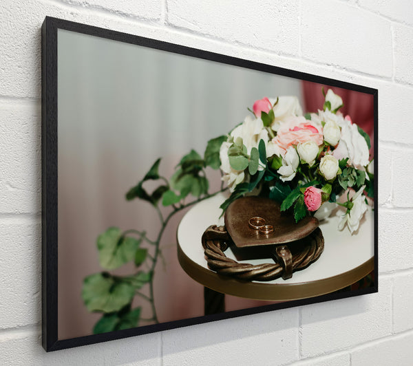 Golden Rings And White Blooms.