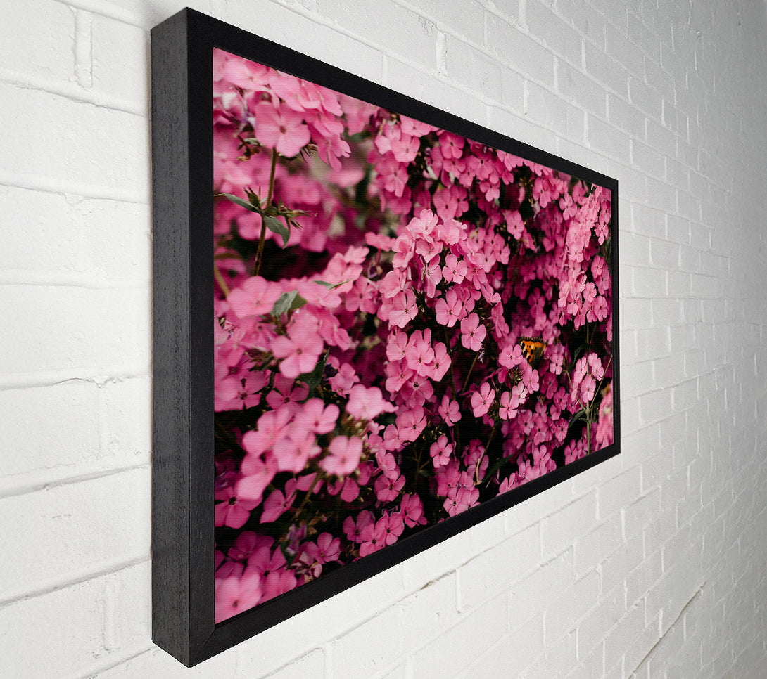  A Canvas Print of Pink Floral Symphony Canvas Wall Art
