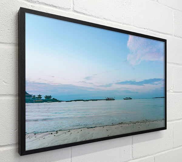 Azure Coastline Calm
