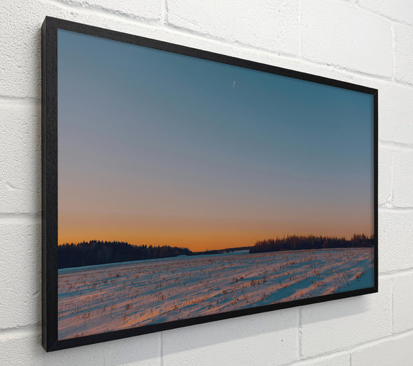 Orange Winter Sky