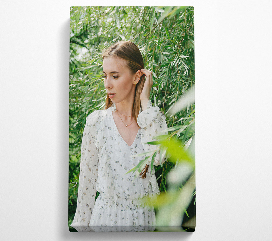  A Canvas Print of White Floral Dream Canvas Wall Art