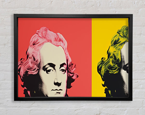 Retro Popart King Framed Print