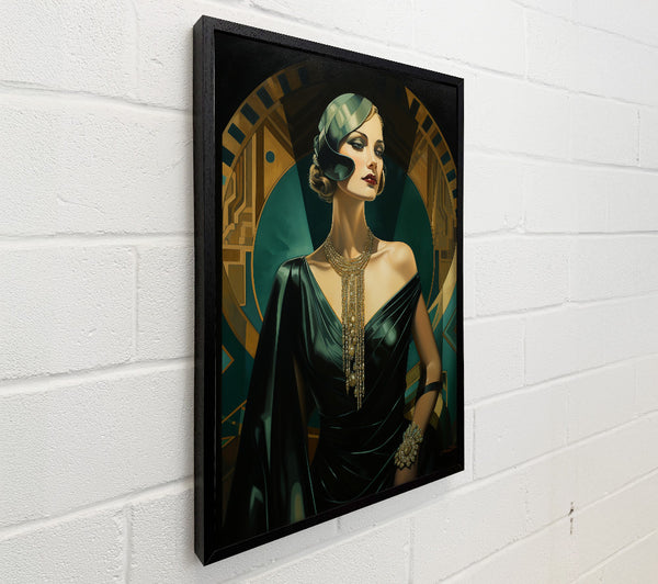 Retro Vintage Fashion Woman