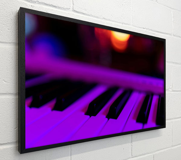 Purple Piano Keys