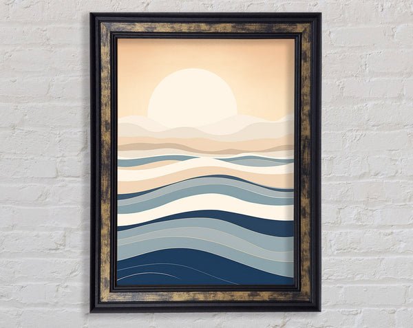 River To The Sun Framed Print