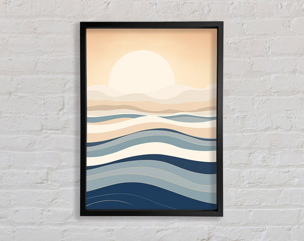 River To The Sun Framed Print