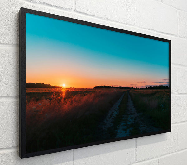 Orange Sunset Road