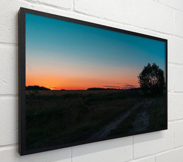 Pink Dusk Silhouette