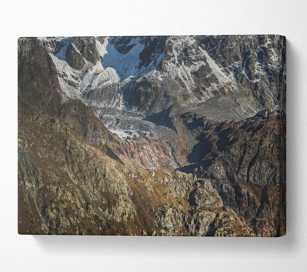  A Canvas Print of Gray Mountain Solitude Canvas Print