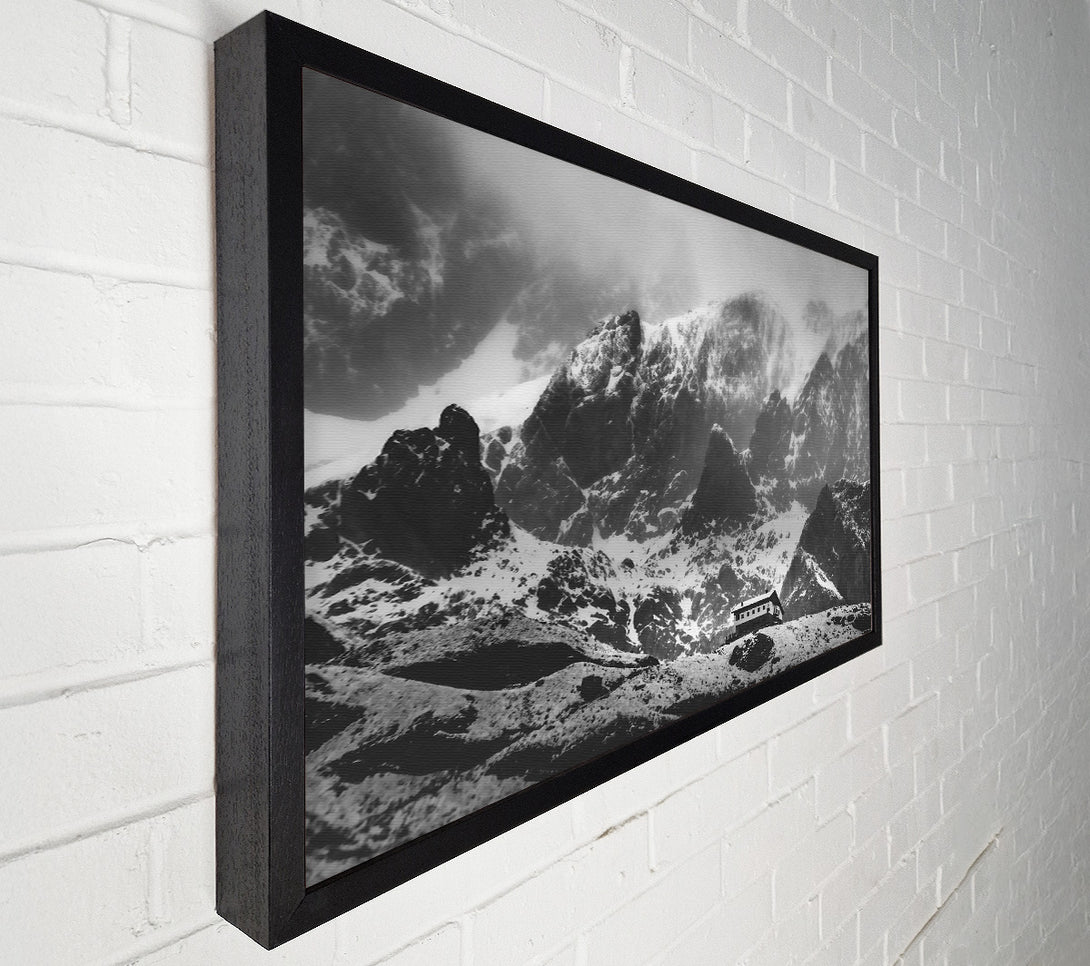  A Canvas Print of Gray Peaks Solitude Canvas Print