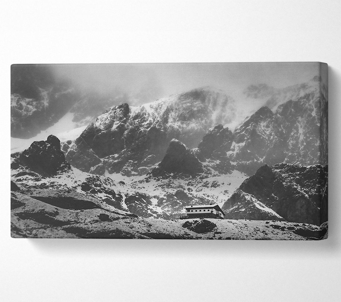  A Canvas Print of Gray Peaks Solitude Canvas Print