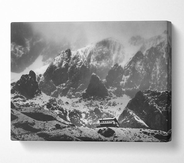  A Canvas Print of Gray Peaks Solitude Canvas Print