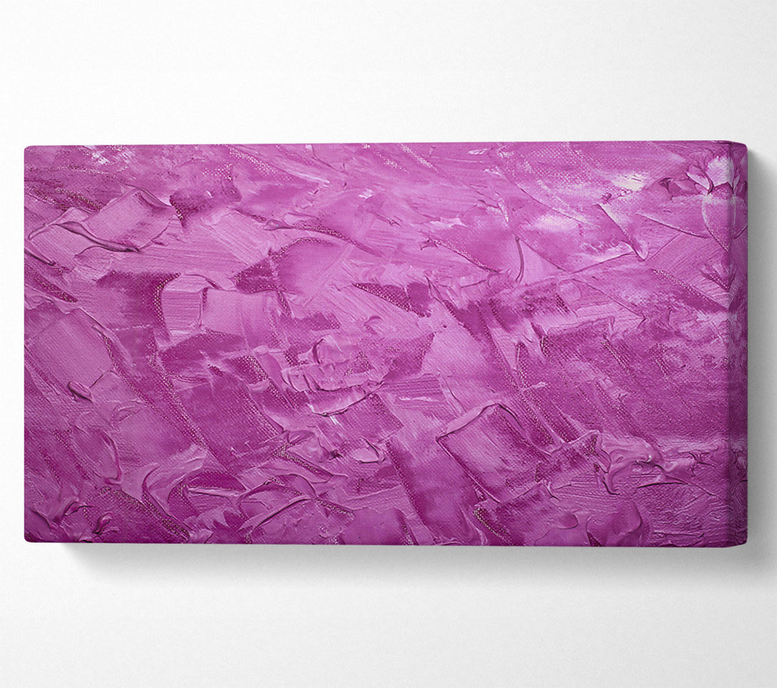  A Canvas Print of Magenta Abstract Strokes Canvas Print