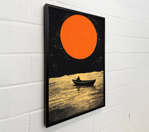 Rowing Into The Sunset