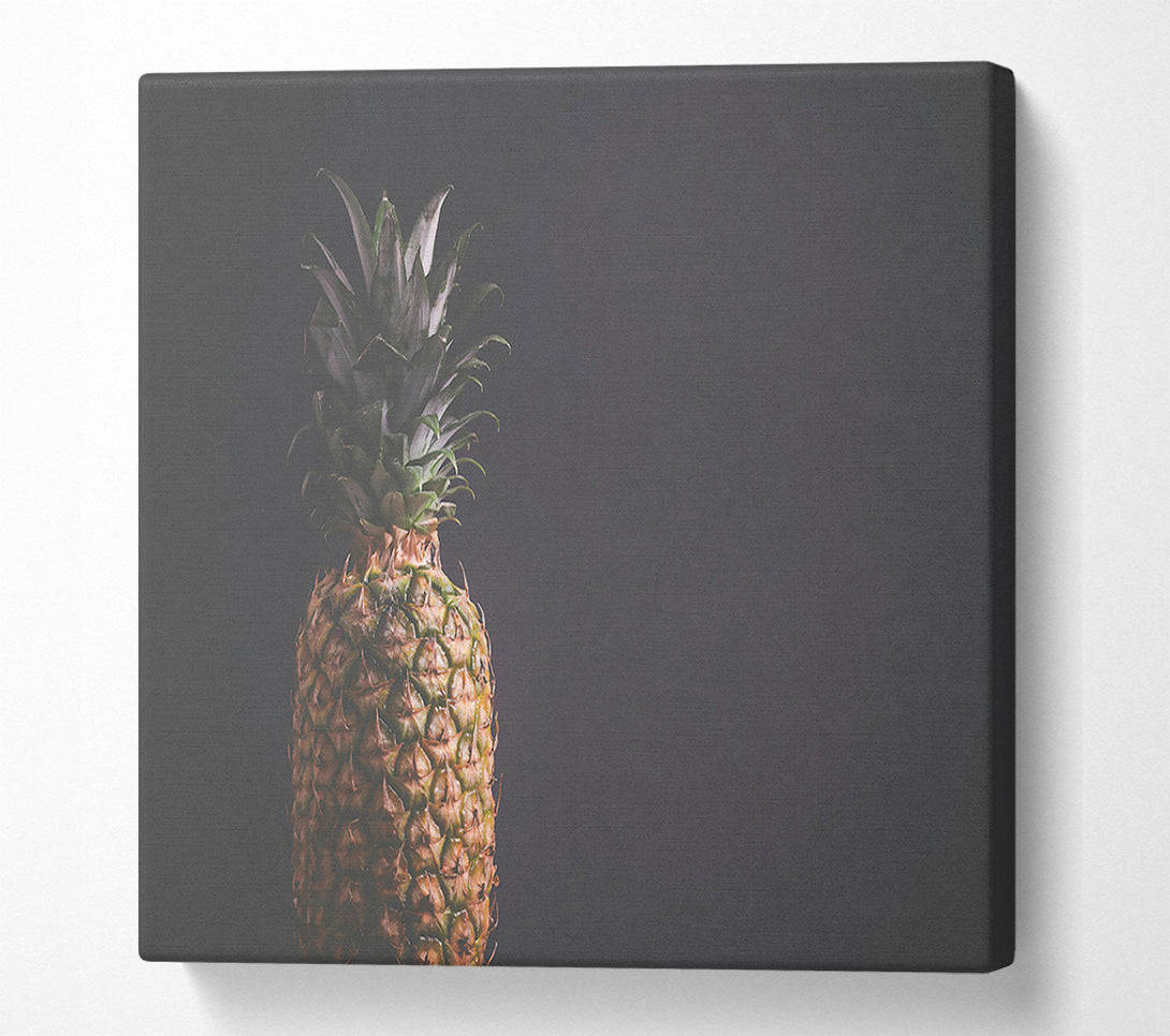  A Canvas Print of Golden Pineapple Study Canvas Art